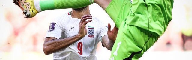 【世界杯】首张红牌+首个远射，伊朗读秒2-0十人红龙